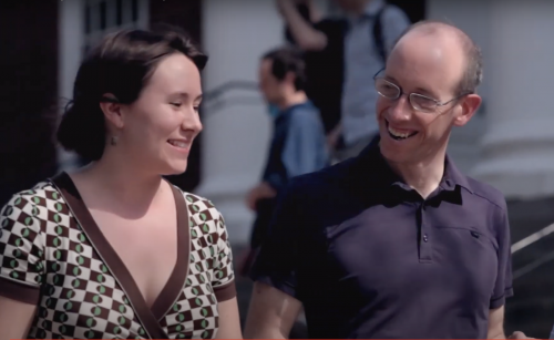 Dr. Colin Phillips and Student