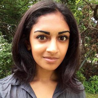 A photo of graduate student Amritha Mallikarjun