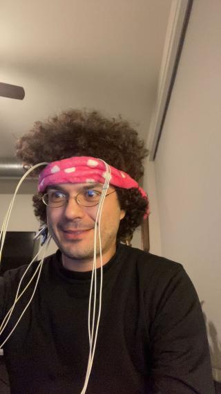 Testing the Olimex EEG-SMT at home
